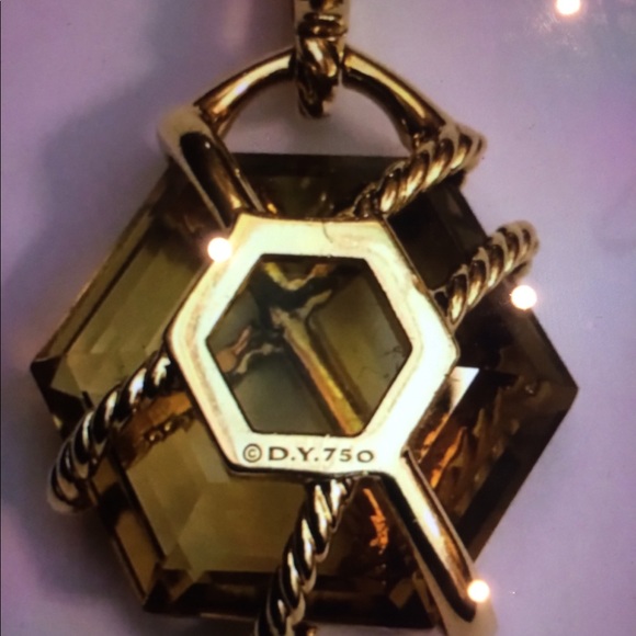 david yurman wrap 18k pendent - Picture 2 of 2